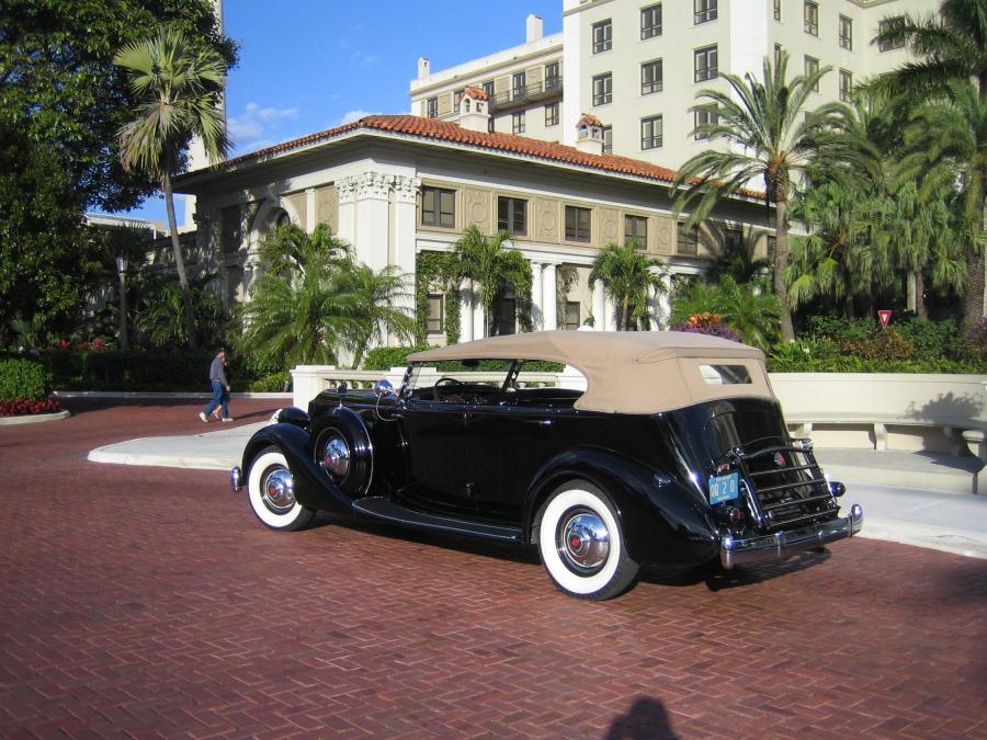  Packard Super Eight Model 1405 Touring 1936 года  (фото 2 из 3)